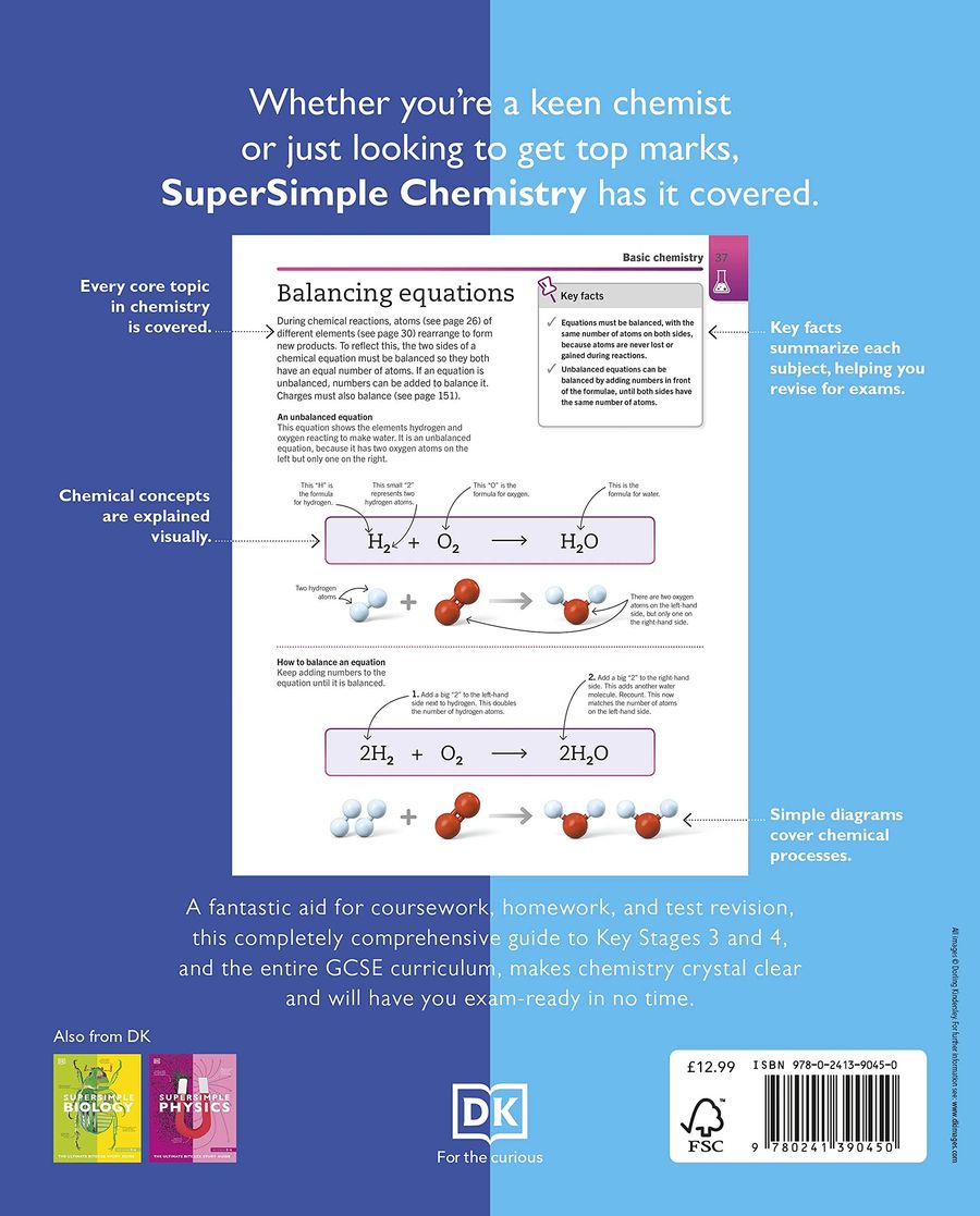 Super Simple Chemistry The Ultimate Bitesize Study Guide