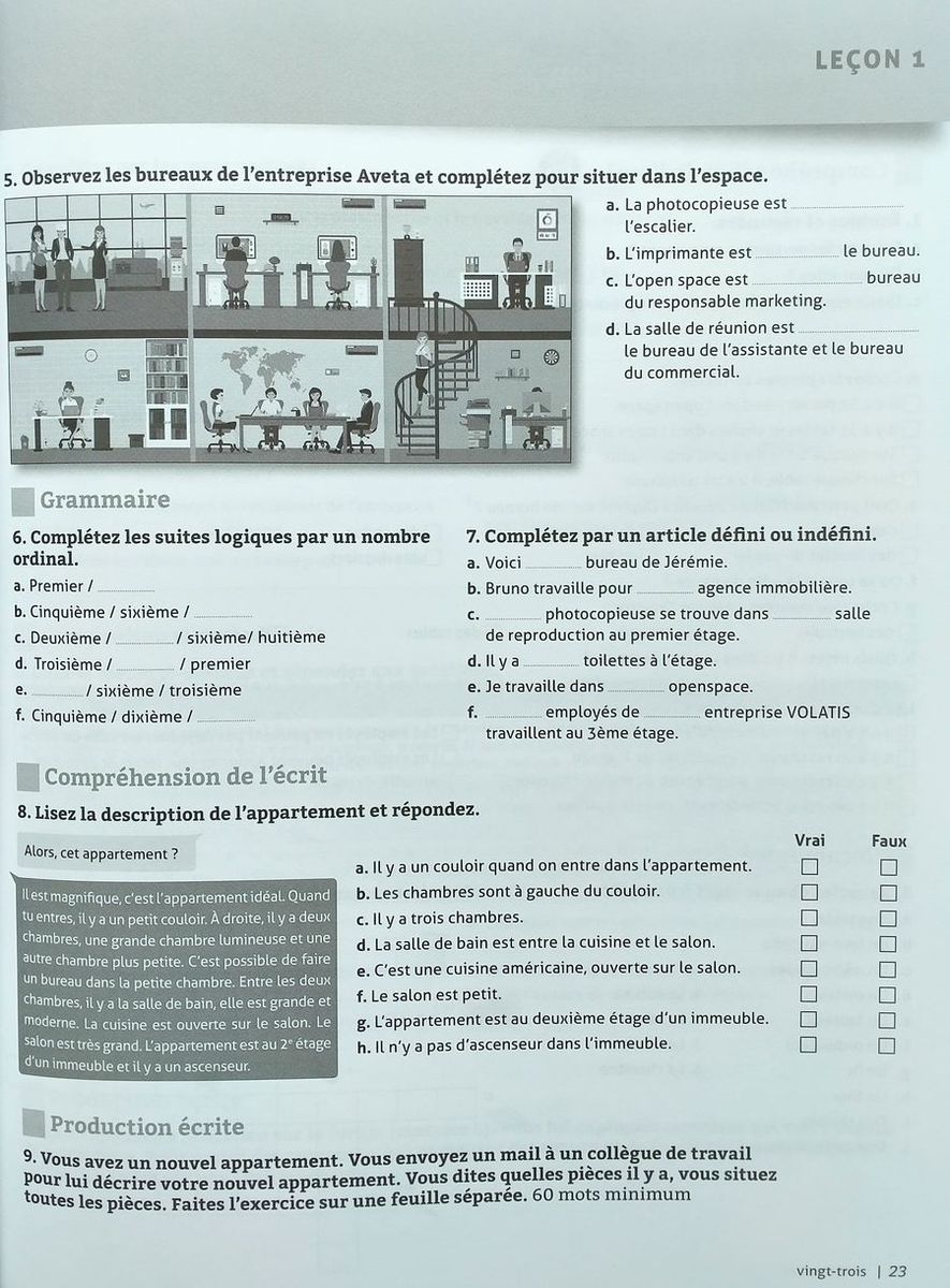 Quartier d'affaires A1 Cahier