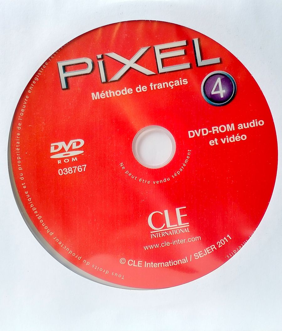 Pixel 4 Livre de l'eleve + DVD-ROM