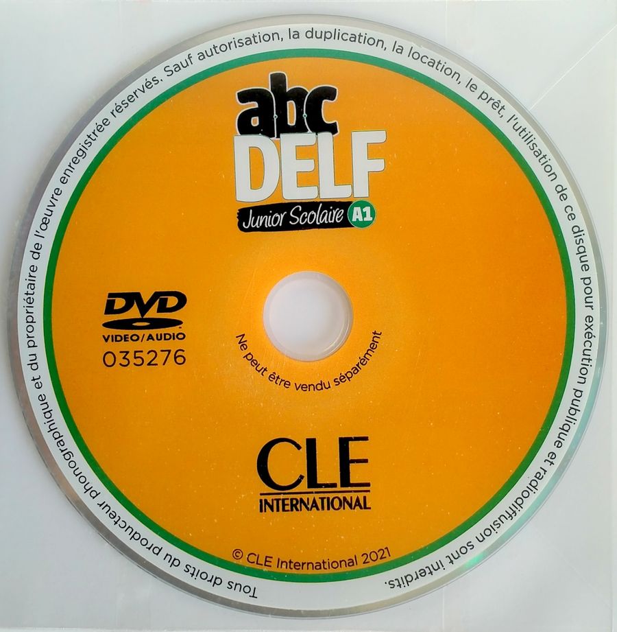 ABC DELF Junior scolaire A1 Livre + DVD + web