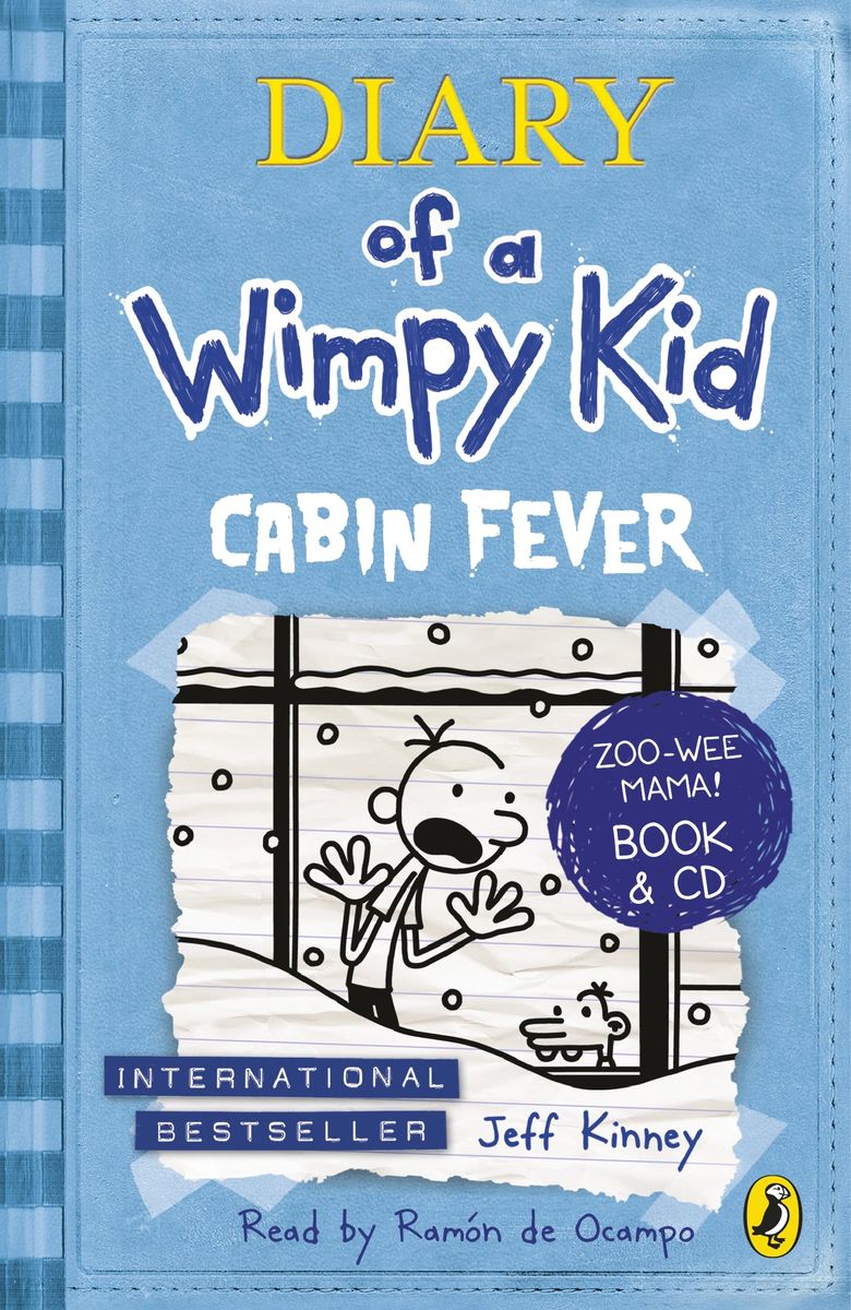Diary of a Wimpy Kid Book 6 Cabin Fever and CD