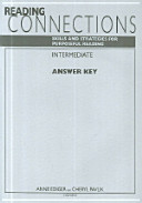 Reading Connections High Intermediate Answer Key