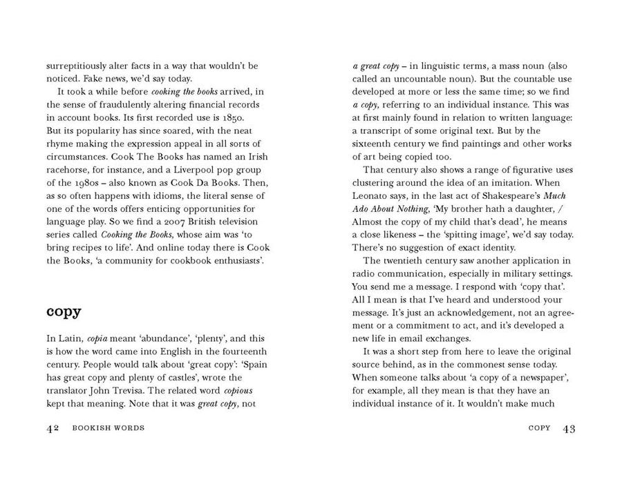 Bookish Words & Their Surprising Stories