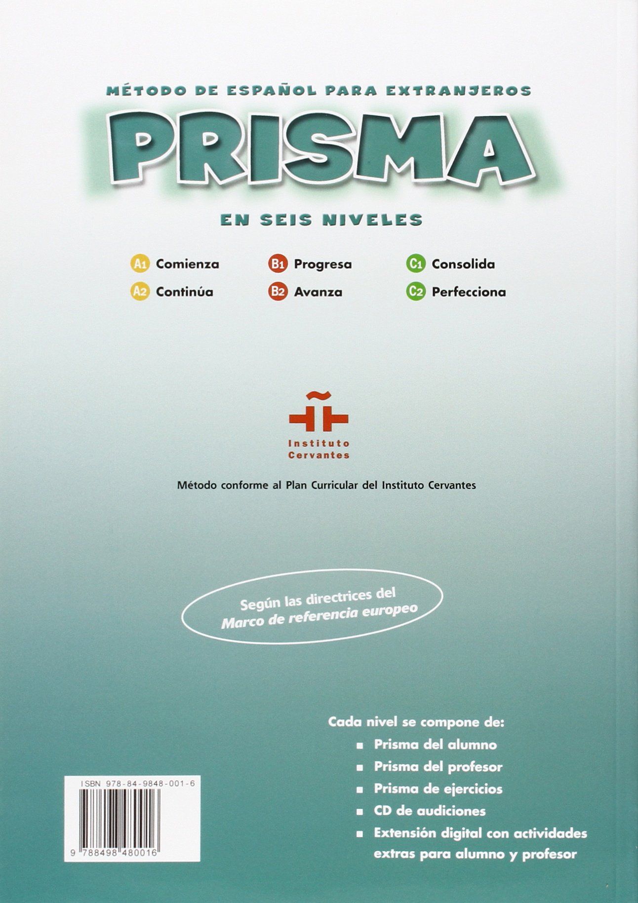 Prisma A2 Continua Libro del alumno + CD