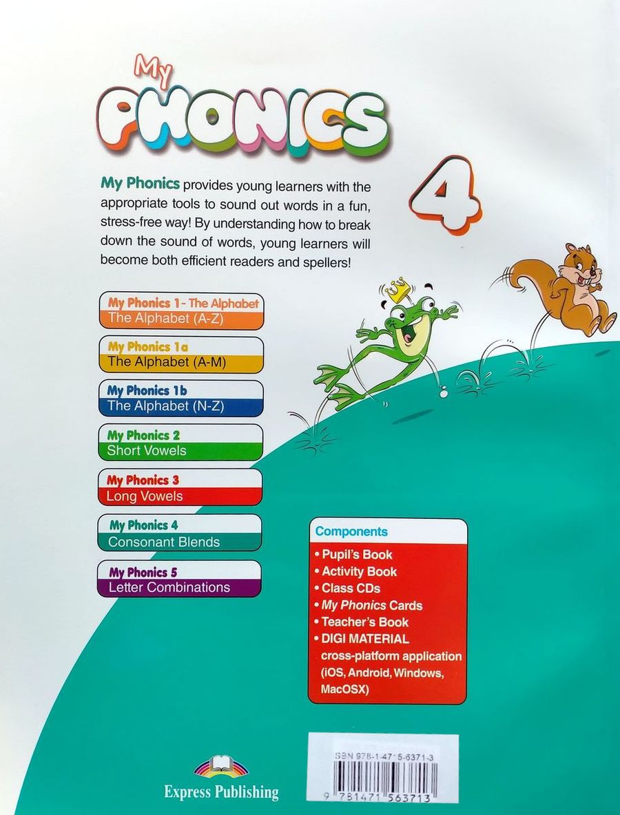 My Phonics 4 Activity Book Digibook Application