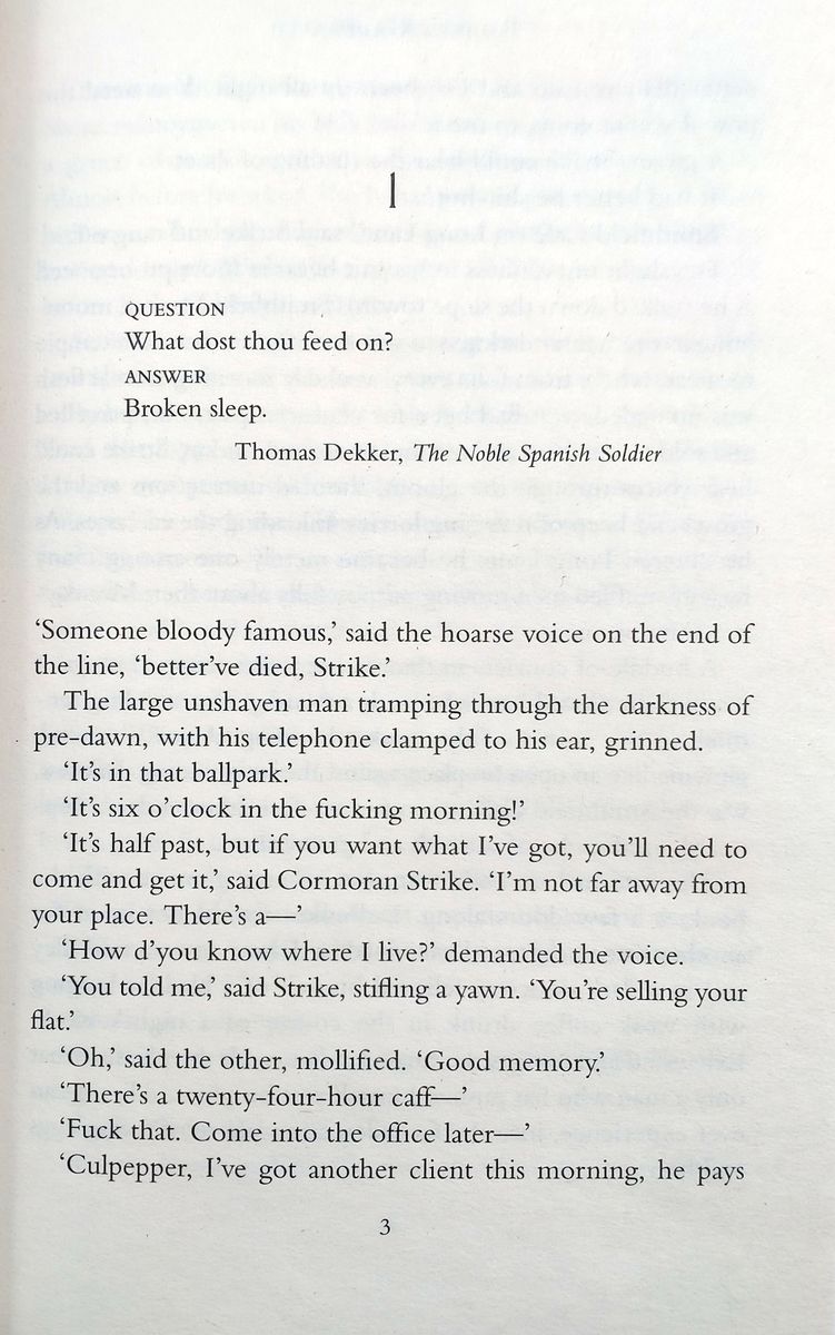 Cormoran Strike 2 The Silkworm