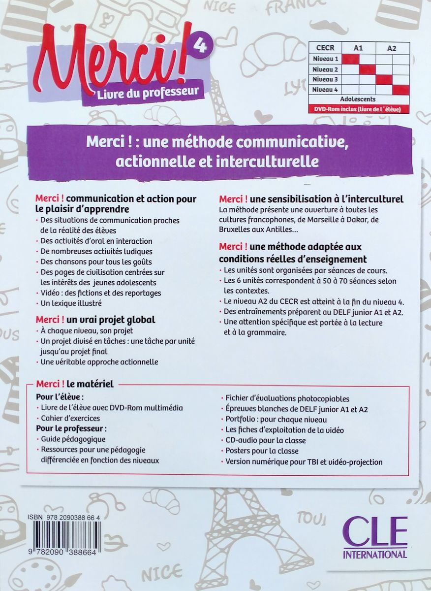 Merci! 4 Guide pedagogique