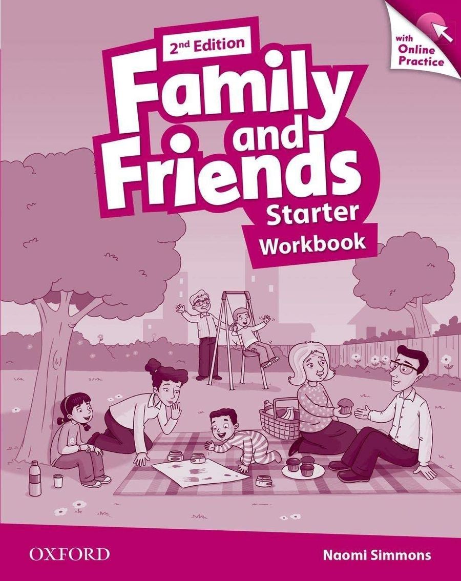 Family and Friends (2nd edition) Starter Workbook with Online Practice  купить рабочую тетрадь в онлайн магазине РЕЛОД. Официальная версия!