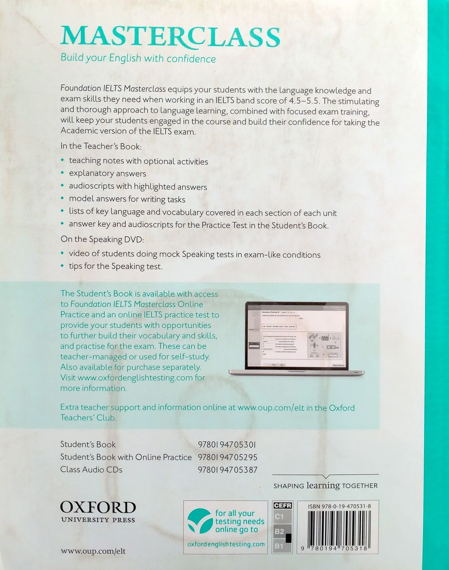 Foundation IELTS Masterclass Teacher's Pack with DVD