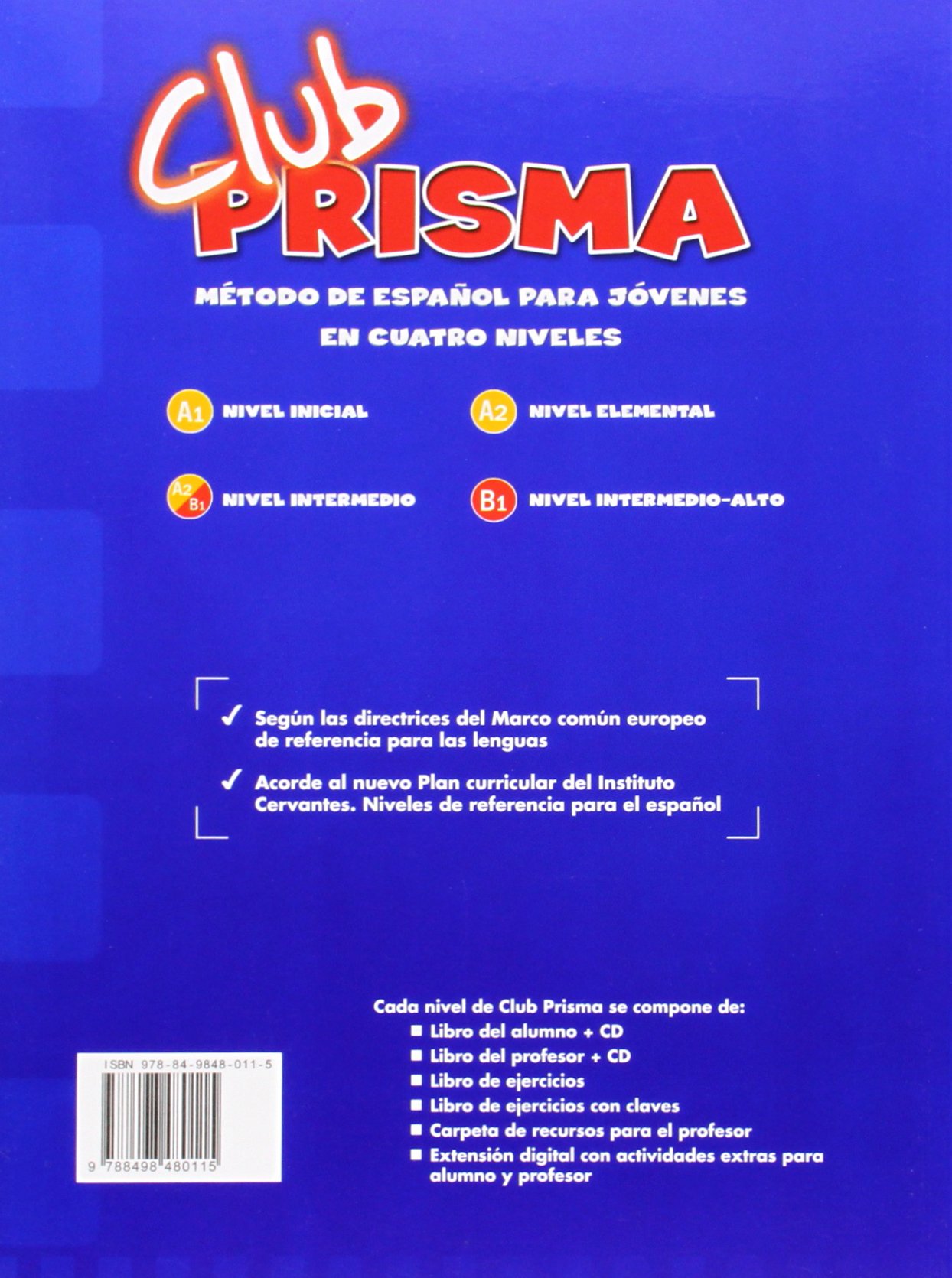 Club Prisma A1 Ejercicios
