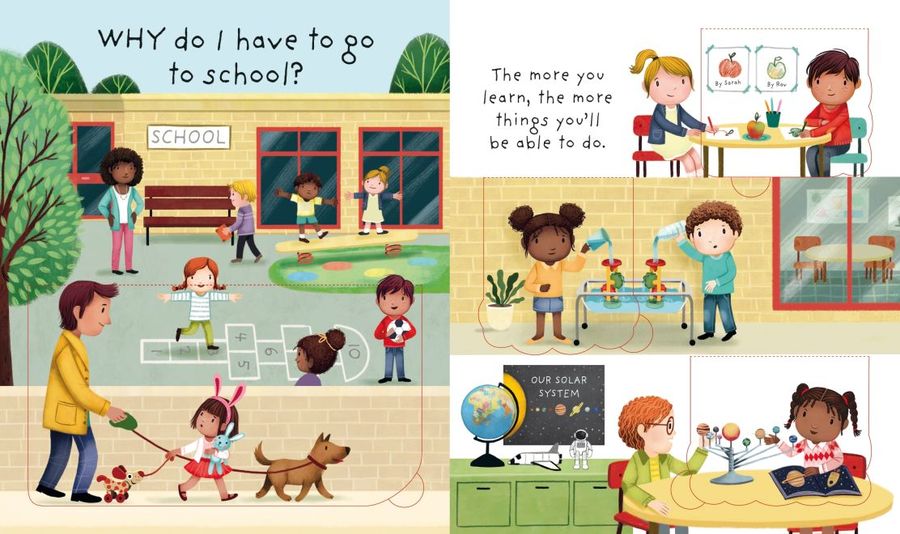 Usborne Lift-the-Flap Very First Questions and Answers Why do I have to go to school