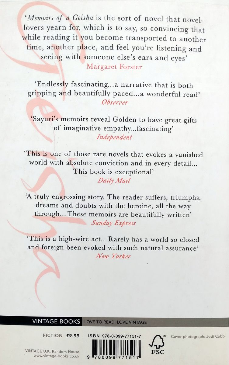 Memoirs of a Geisha