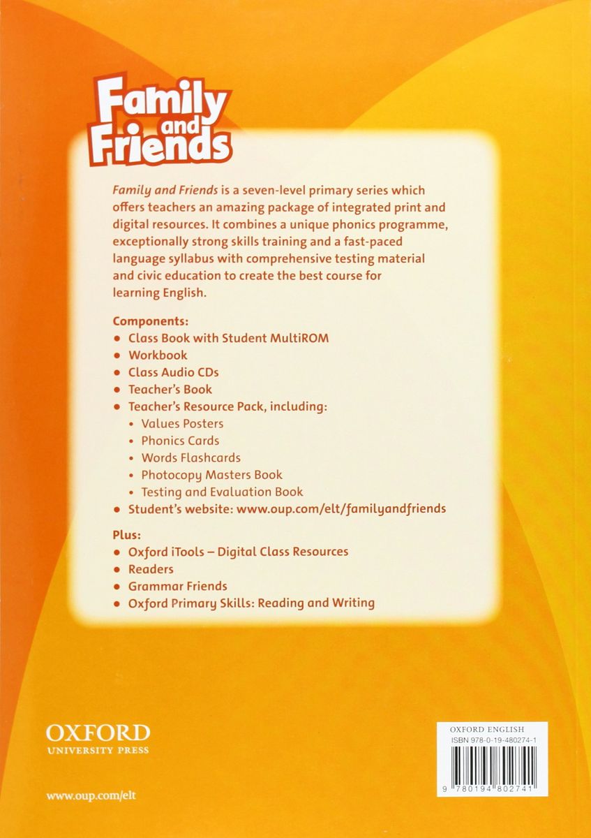 Family and Friends 4 Teacher's Book