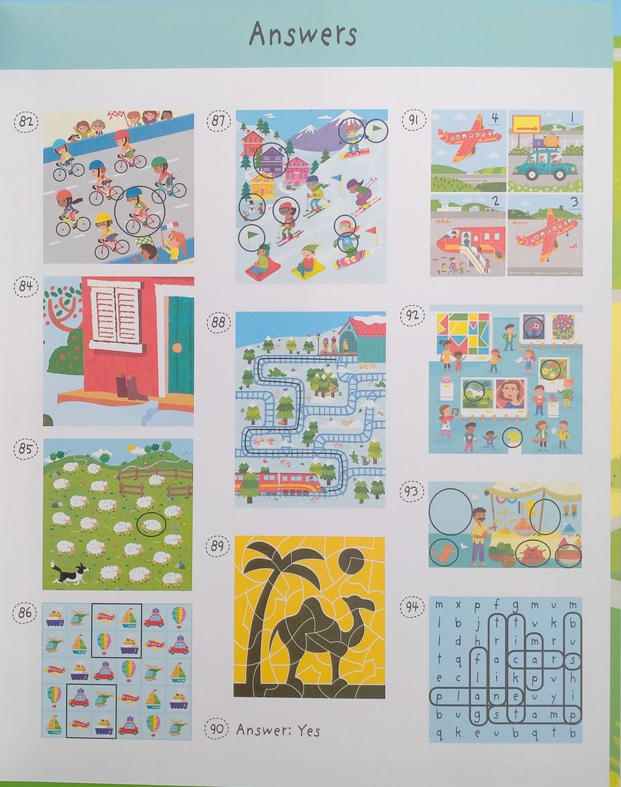 Usborne Little Children's Travel Pad