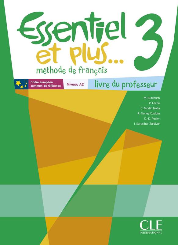 Essentiel et plus 3 Guide pedagogique + CD