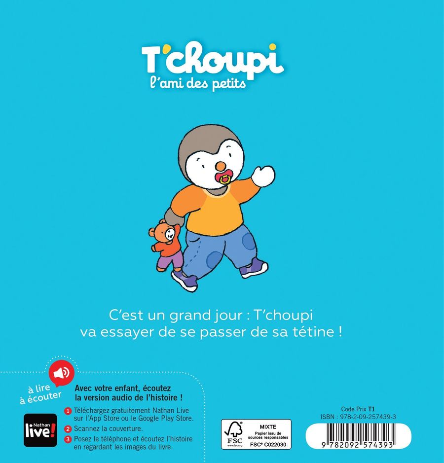 T'choupi n'a plus de tetine