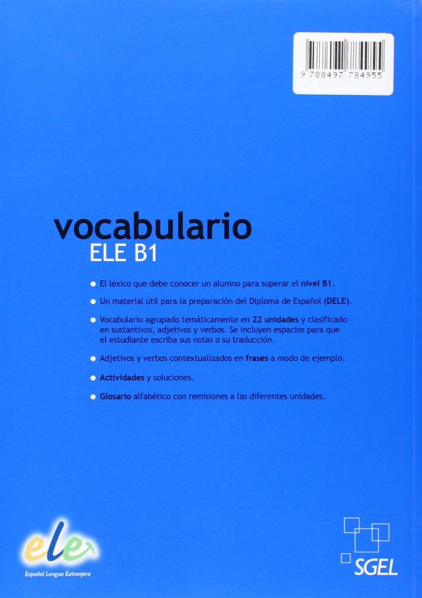 Vocabulario ELE B1