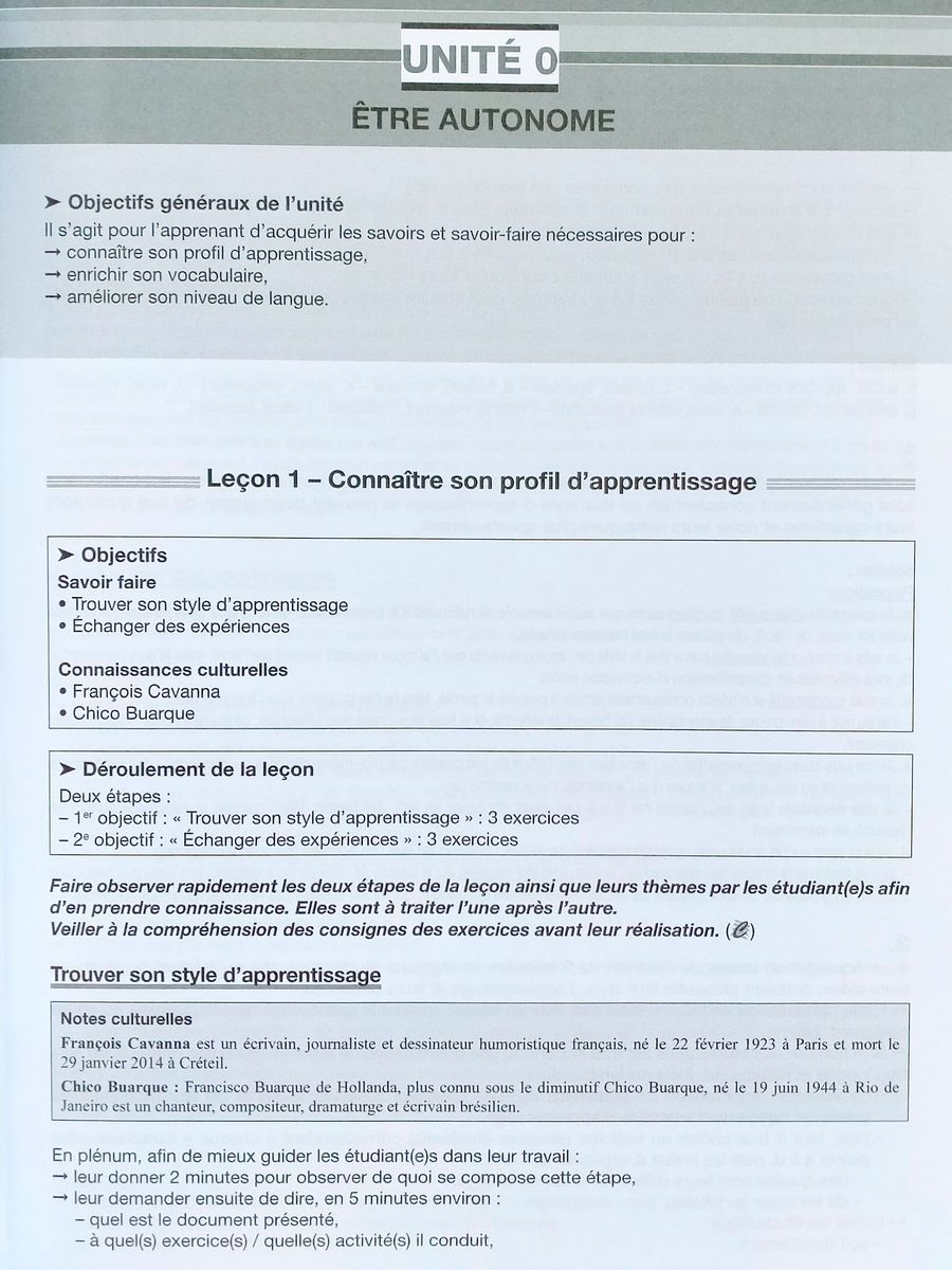 Tendances B2 Livre du professeur