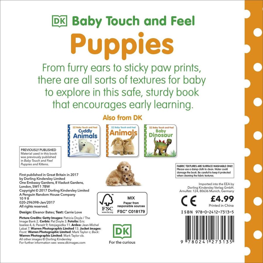 Baby Touch and Feel Puppies
