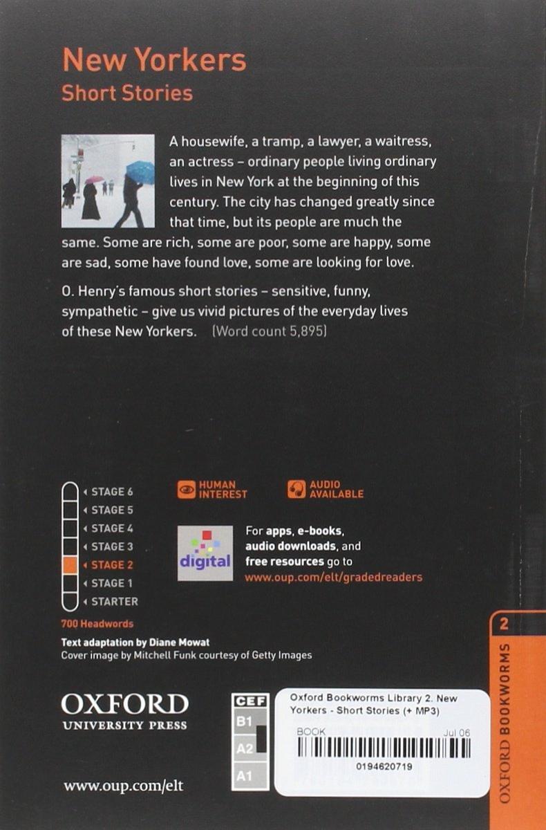Oxford Bookworms Library 2 New Yorkers Short Stories