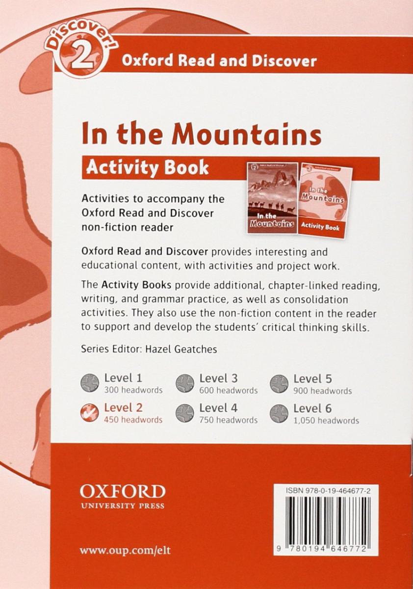 Oxford Read and Discover 2 In the Mountains Activity Book