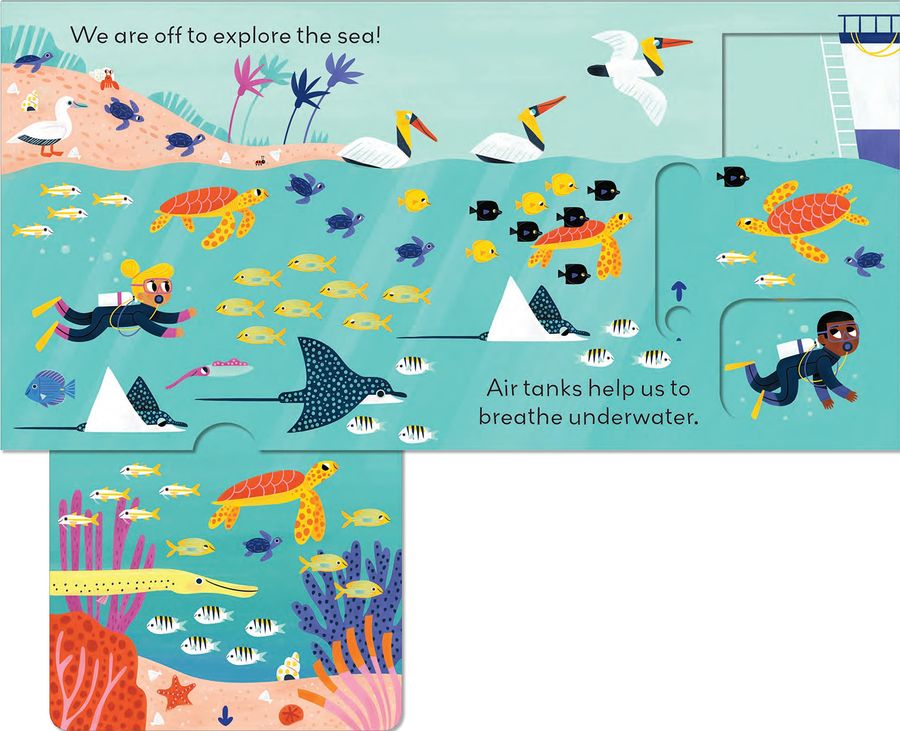 Little World Under the Sea A push-and-pull adventure