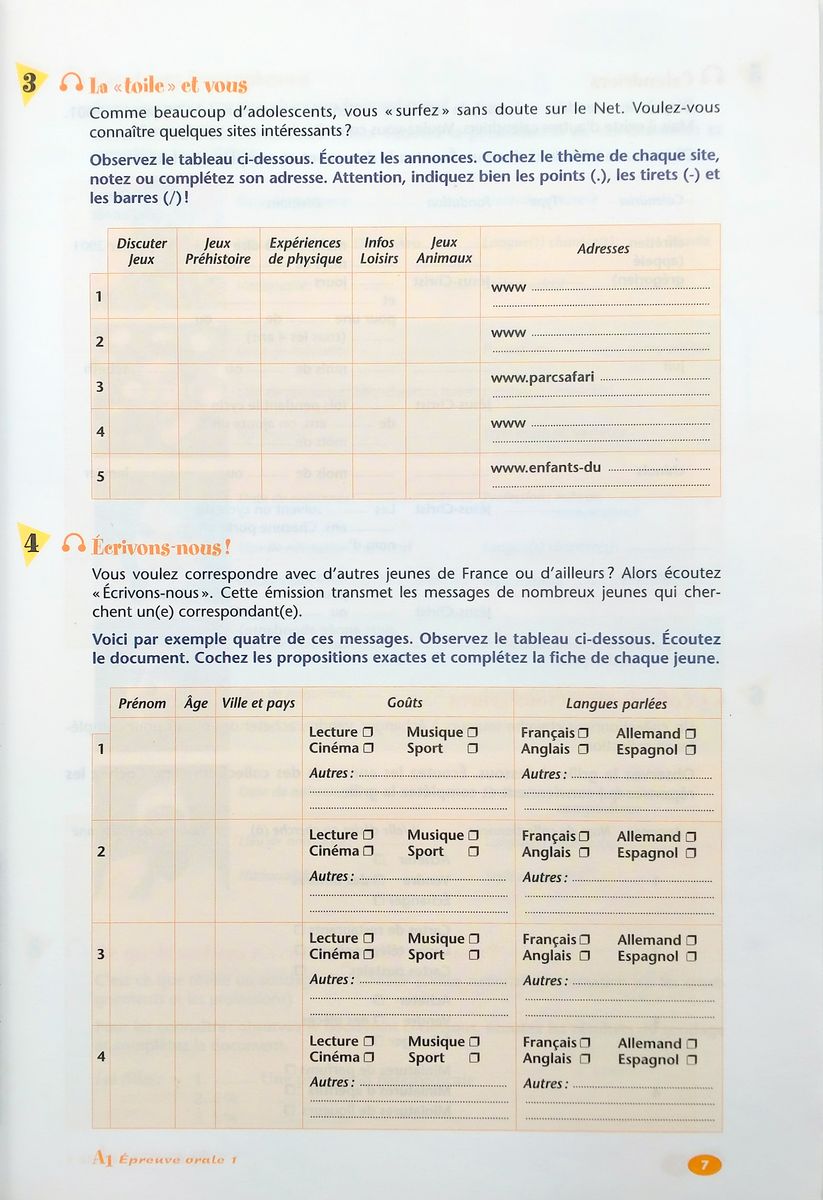 DELF A1-A2-A3-A4 250 Activites Livre + corriges