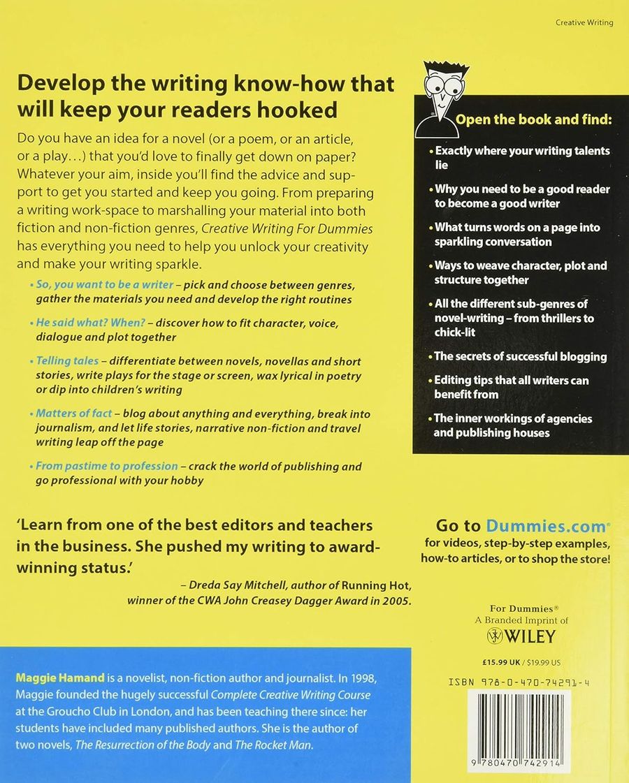 Creative Writing For Dummies