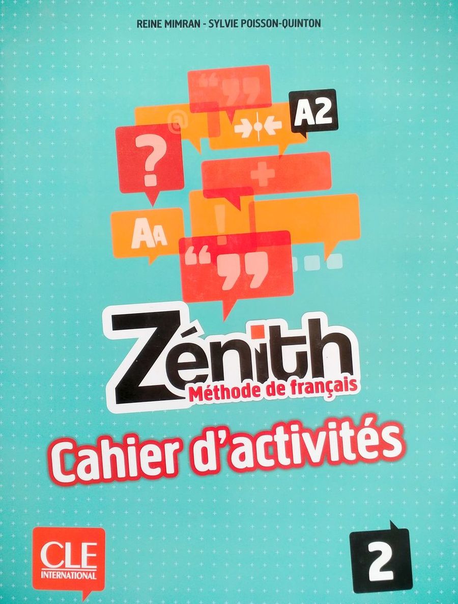 Zenith 2 Cahier d'exercices