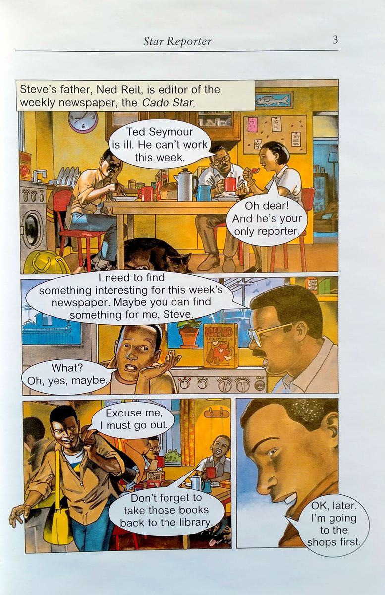 Oxford Bookworms Library  Starter Star Reporter (Comic Strip)