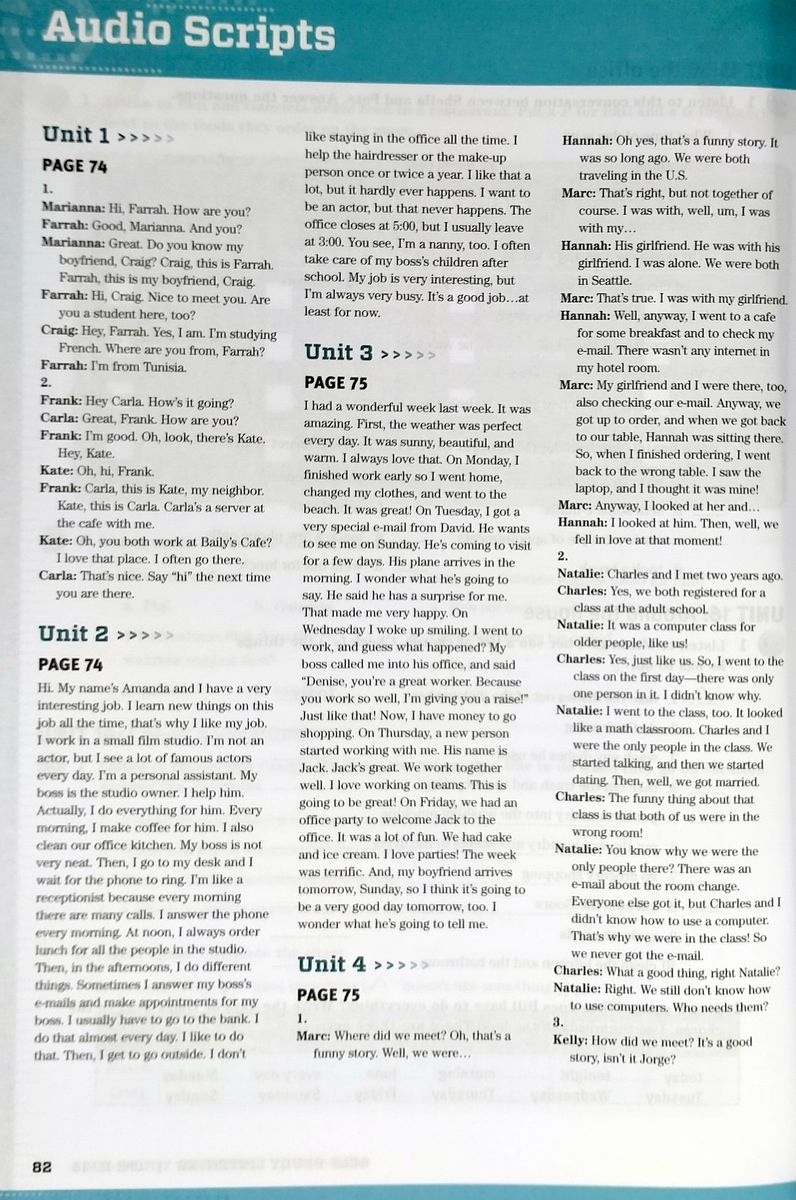 Network 2  Workbook