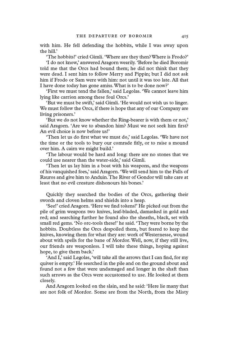 The Lord of the Rings Book 2 The Two Towers