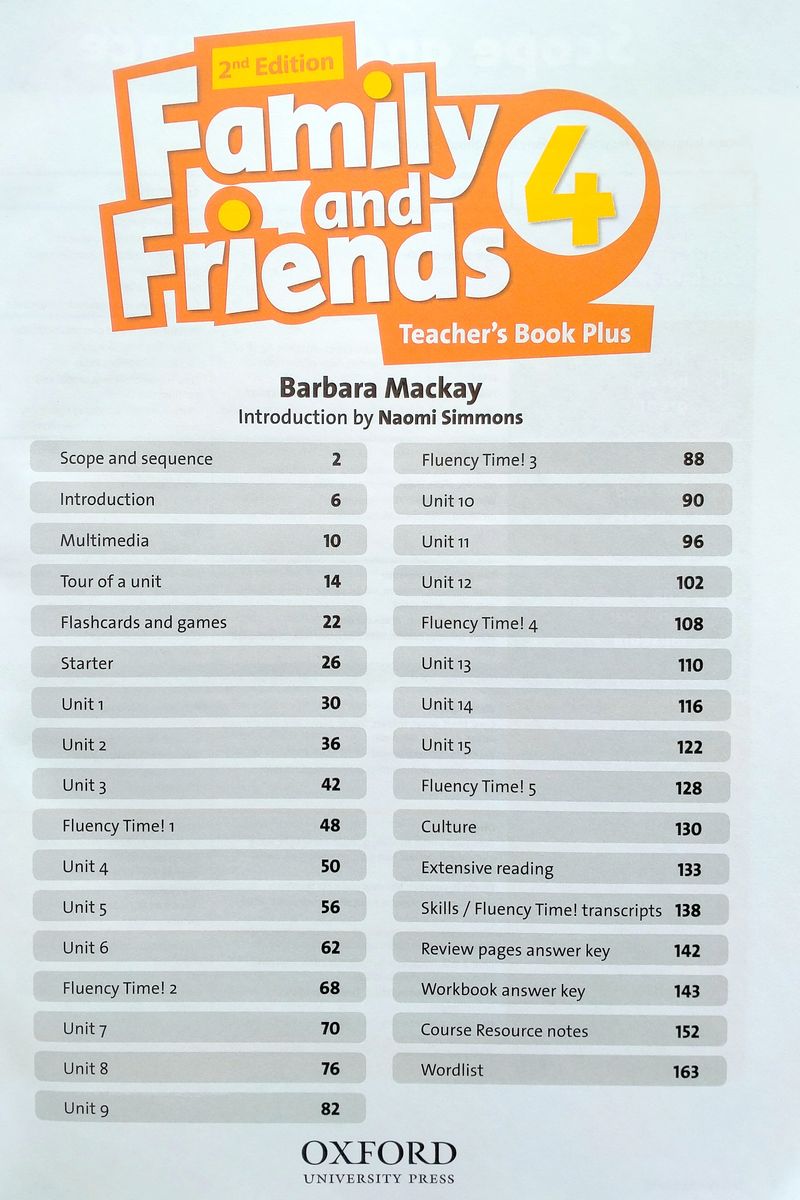 Family and Friends (2nd edition) 4 Teacher's Book Plus Pack