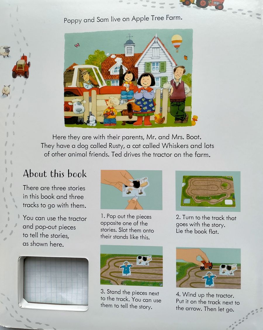 Poppy and Sam's Wind-Up Tractor Book