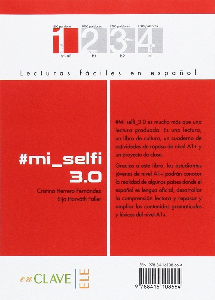 Lecturas faciles en espanol 1 Mi selfi 3.0