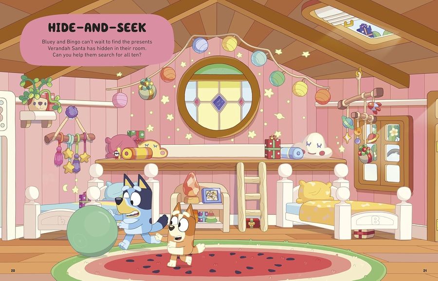 Bluey Hooray It's Christmas Sticker Activity Book