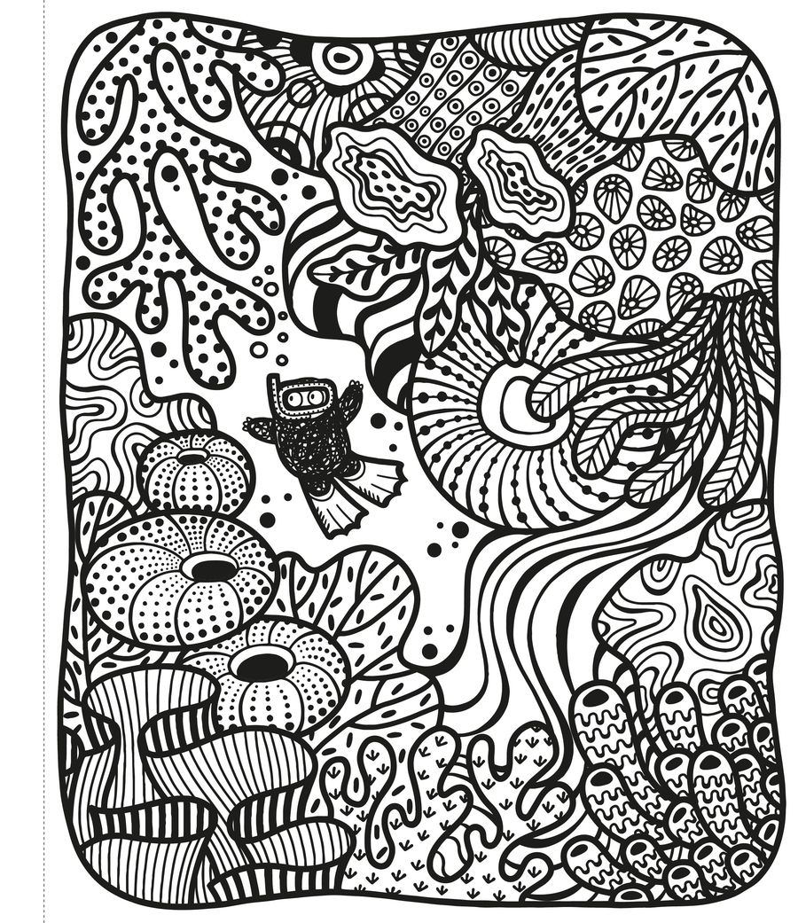 Unworry Magic Painting Book