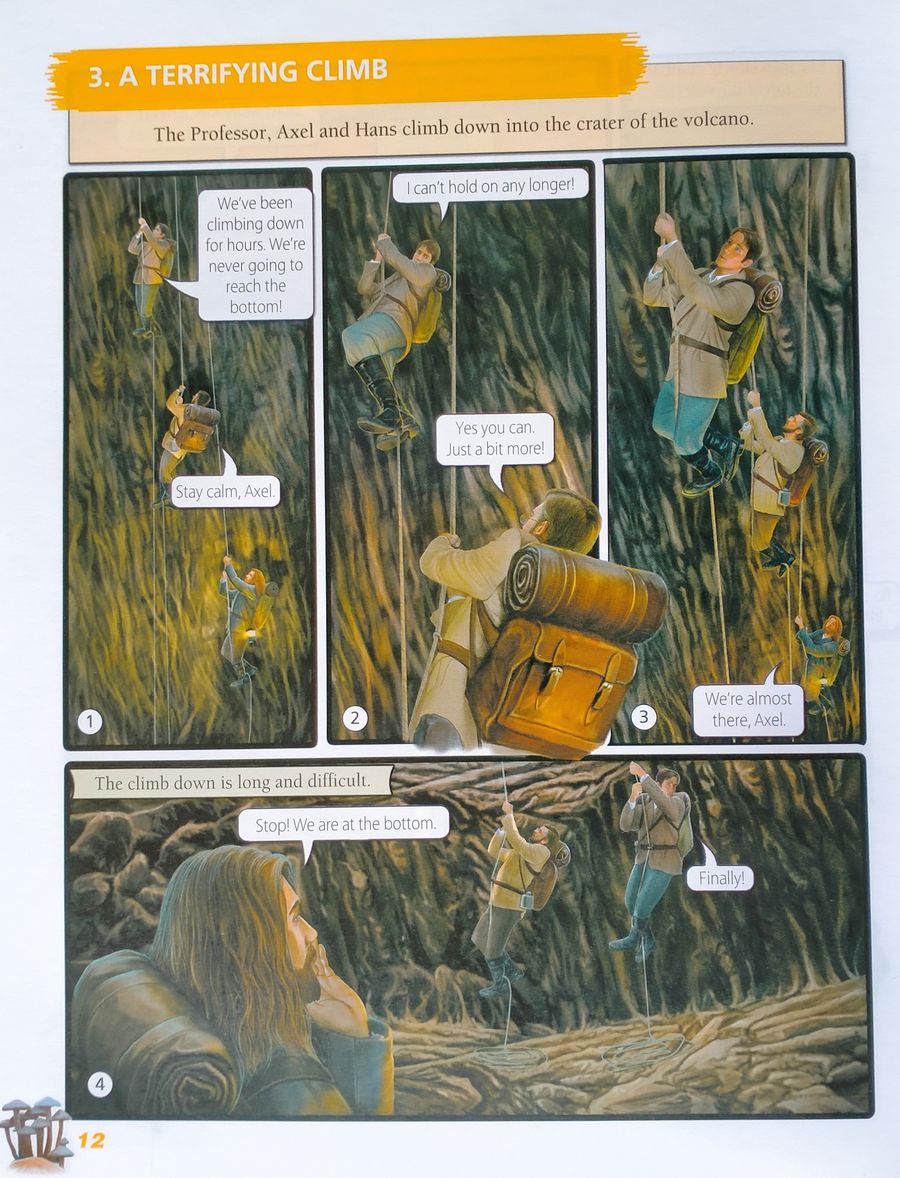 Illustrated Readers 1 Journey to the Centre of the Earth