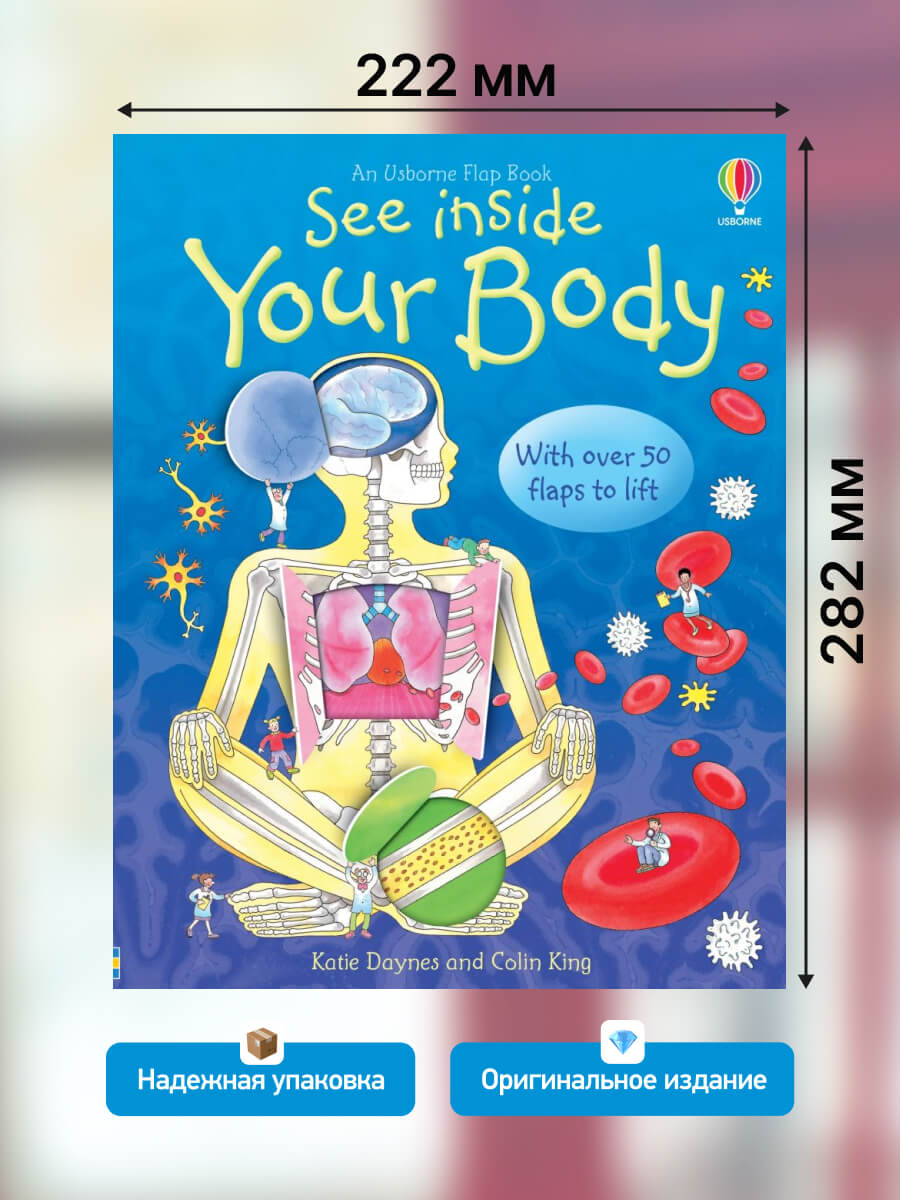 An Usborne Flap Book See Inside Your Body