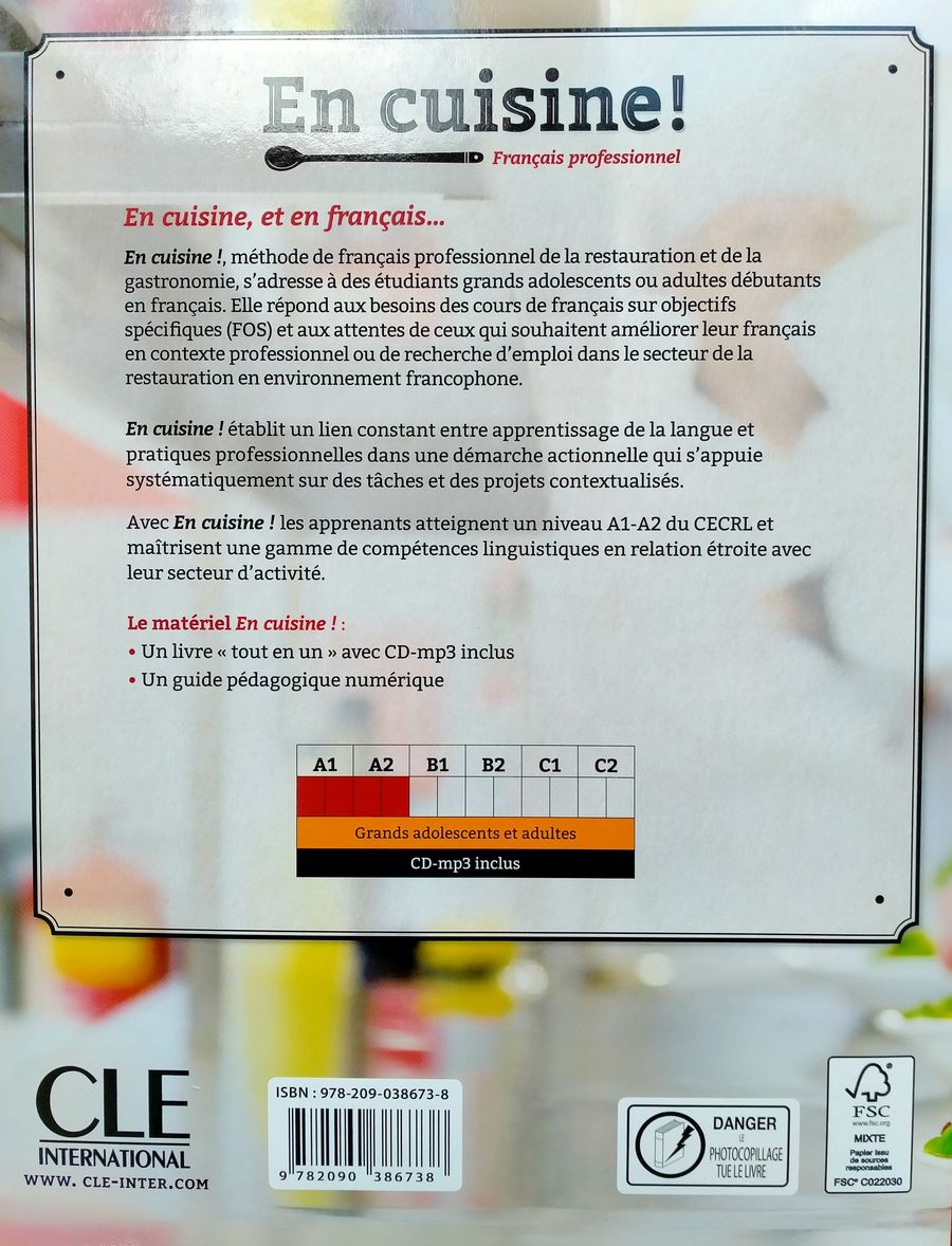 En cuisine! A1-A2 Livre de l'eleve + CD audio