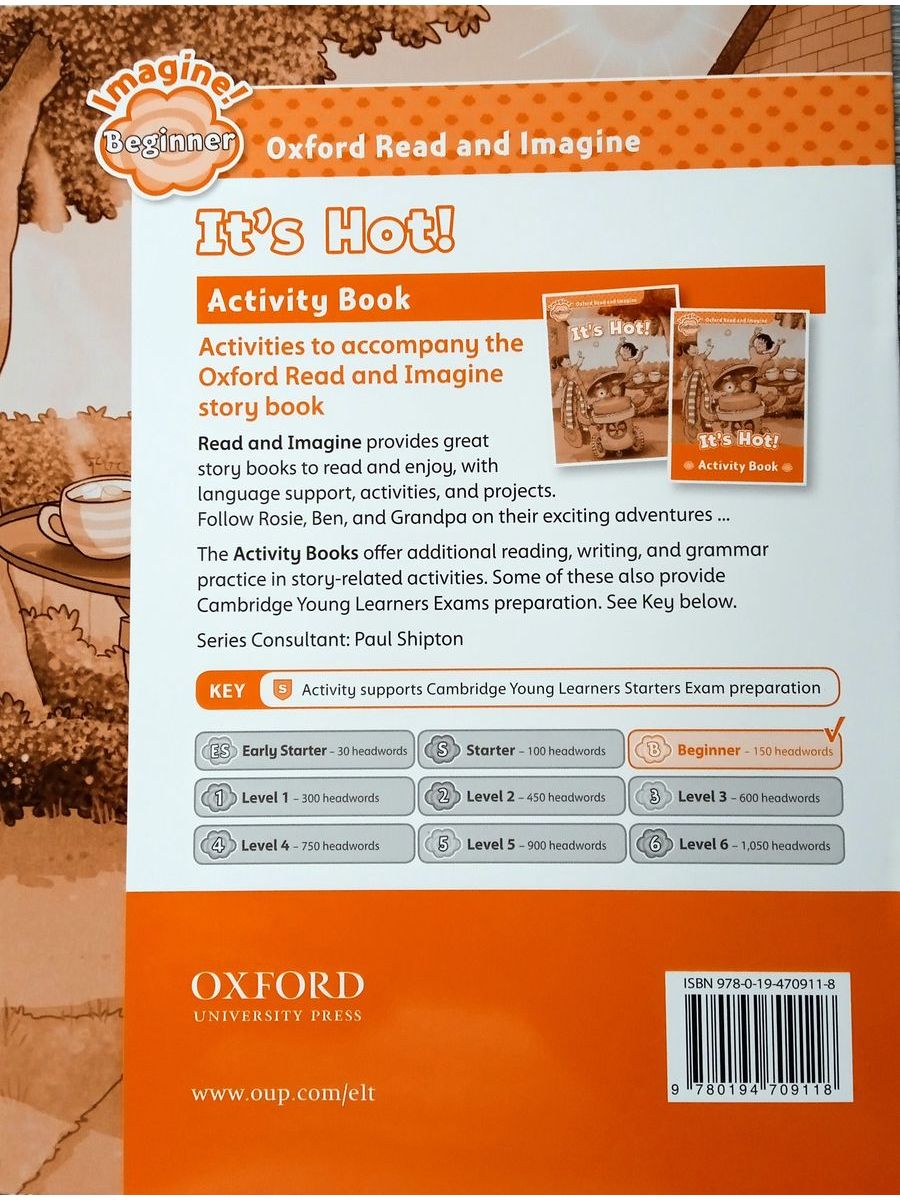 Oxford Read and Imagine  Beginner It's Hot Activity Book