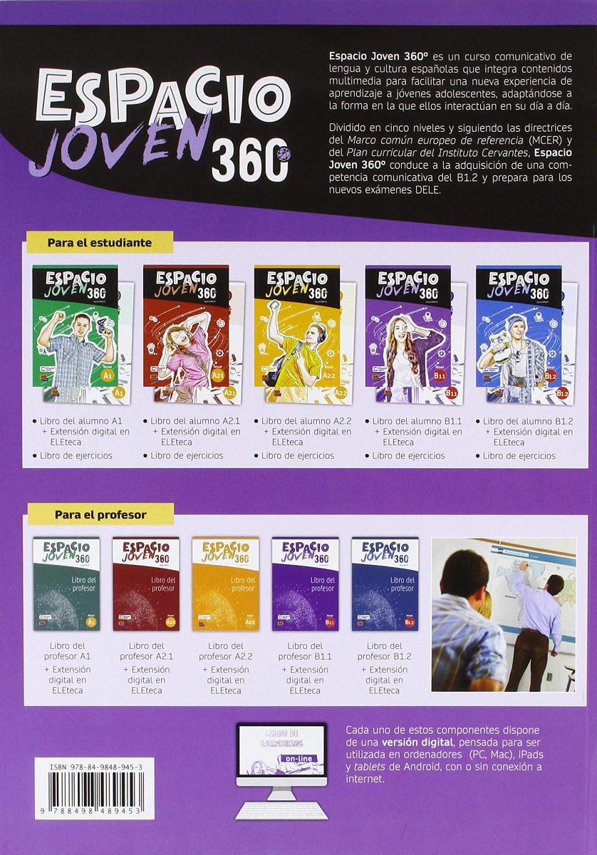 Espacio Joven 360 B1.1 Libro del alumno + Extension digital en ELEteca