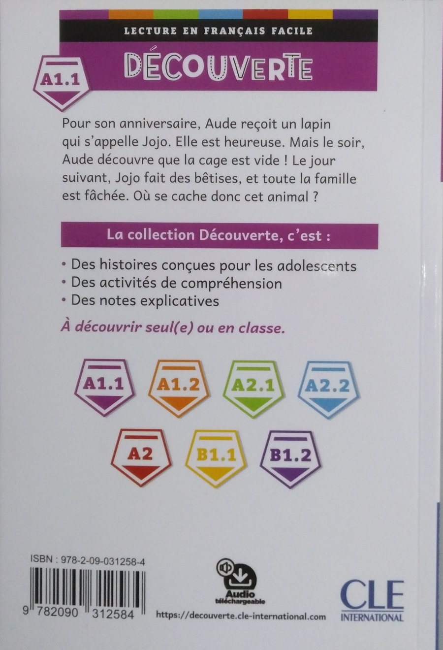 Decouverte 0 (A1.1) Jojo + Audio telechargeable