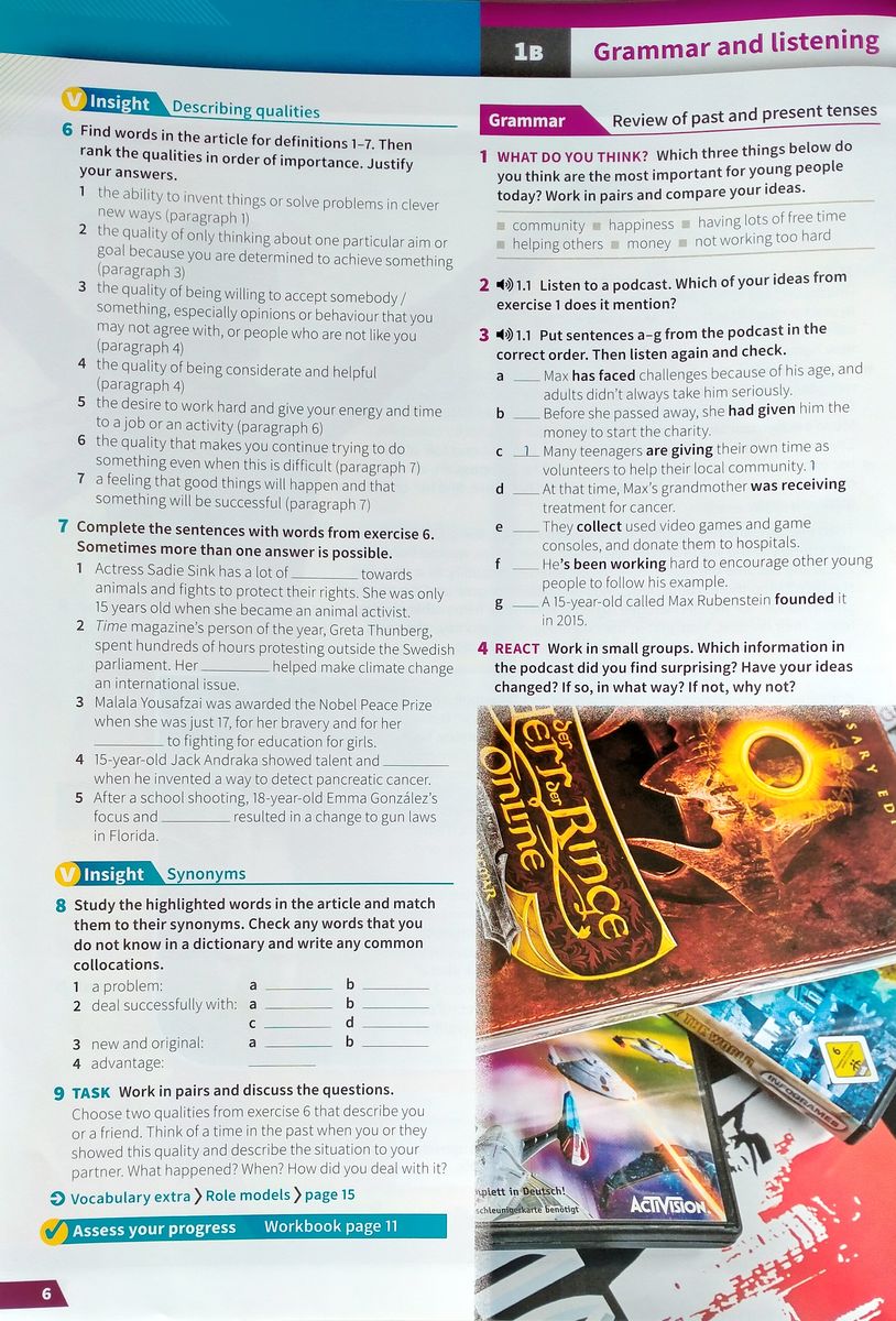 Insight (2nd edition) Upper-Intermediate Student Book with Online Practice