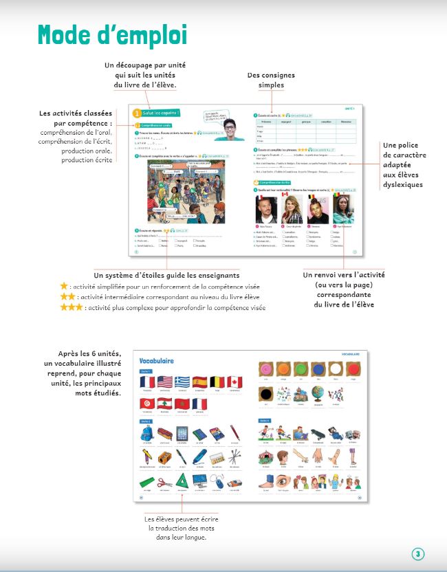 J'aime 1 A1 Livret d'inclusion