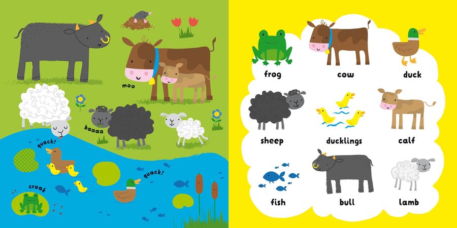 Usborne My First Word Book Farm