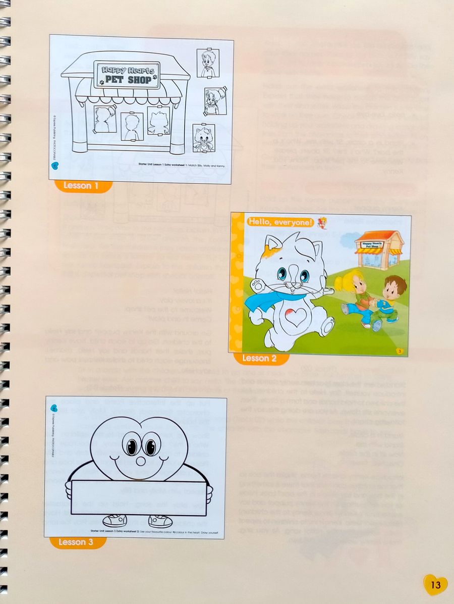 Happy Hearts 1 Teacher's Book