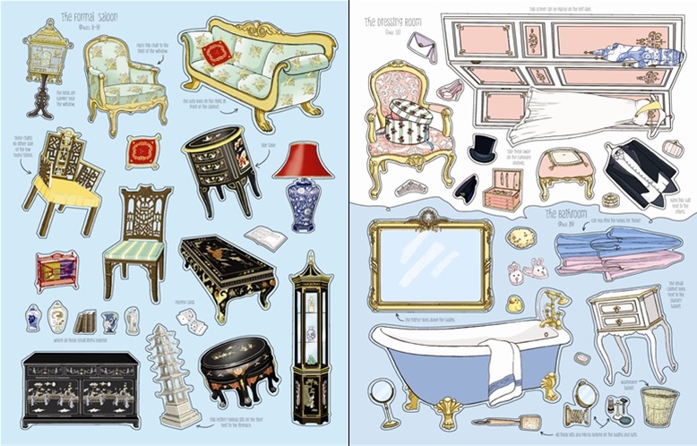 Royal Doll's House Sticker Book