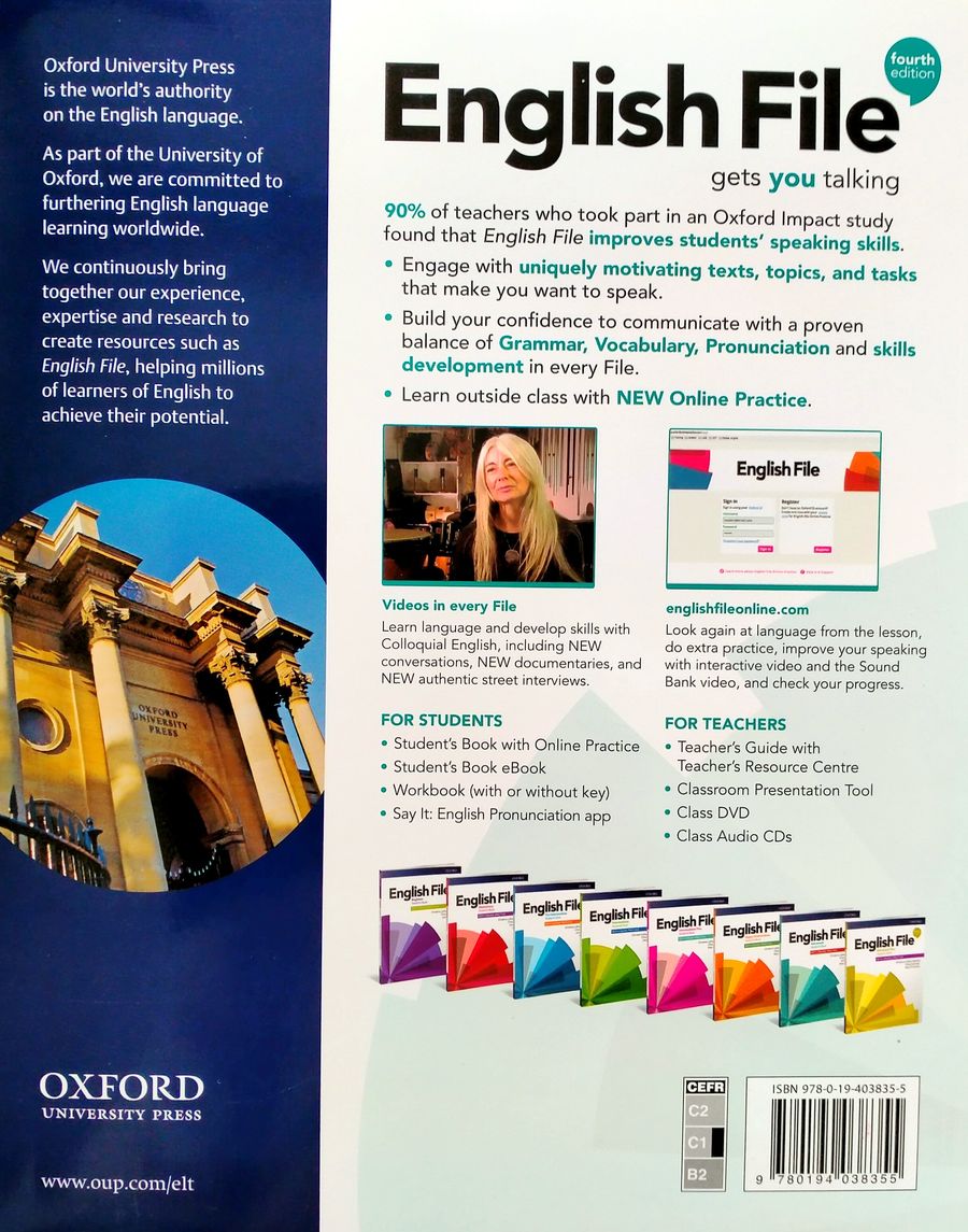 English File (4th edition): Advanced  Student's Book with Online Practice