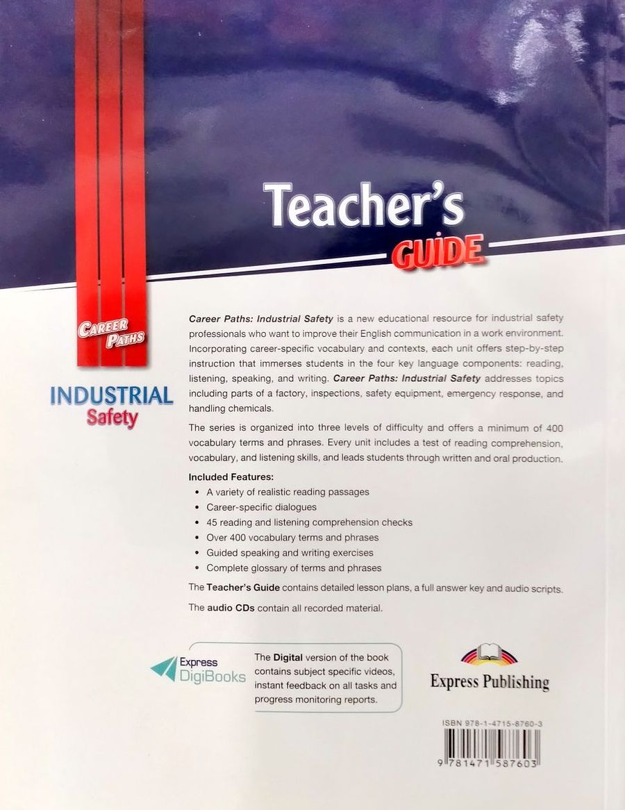 Career Paths Industrial Safety Teacher's Guide